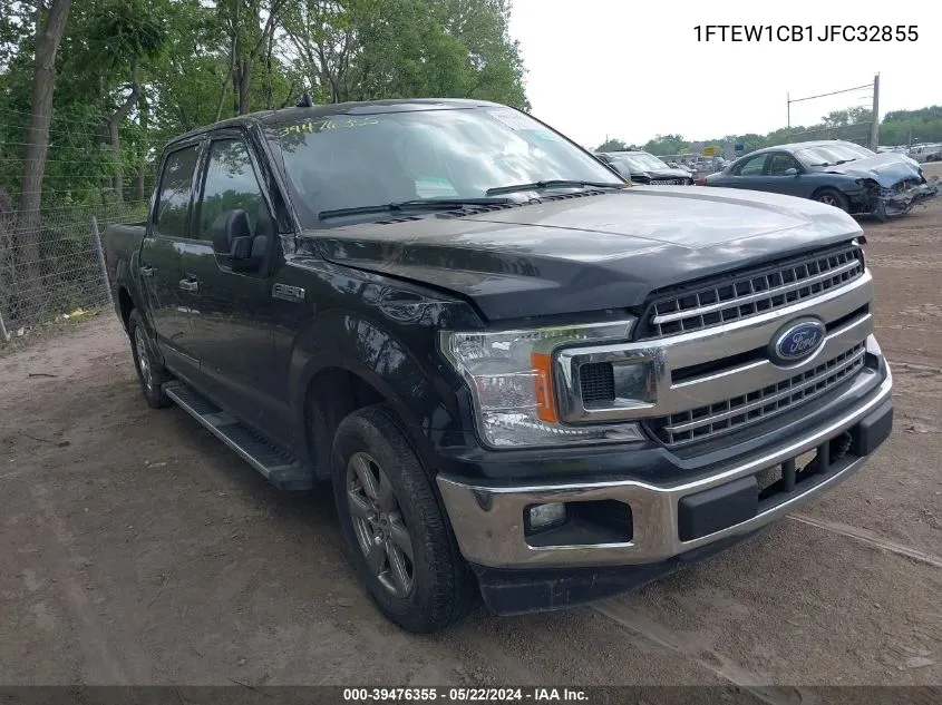 1FTEW1CB1JFC32855 2018 Ford F-150 Xlt