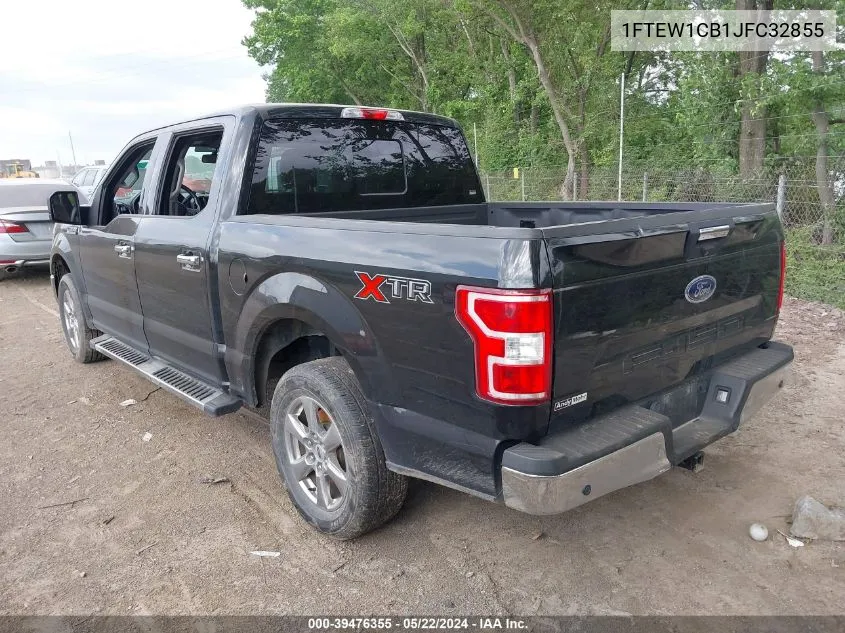 1FTEW1CB1JFC32855 2018 Ford F-150 Xlt