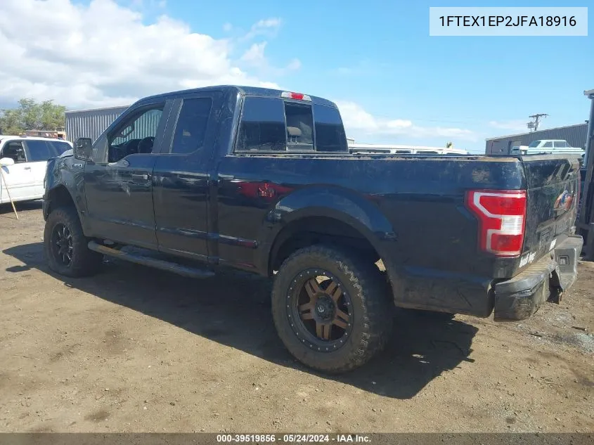 1FTEX1EP2JFA18916 2018 Ford F-150 Xl