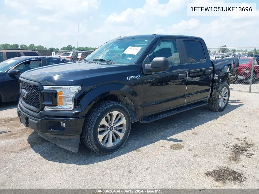 1FTEW1C51JKE13696 2018 Ford F-150 Xl