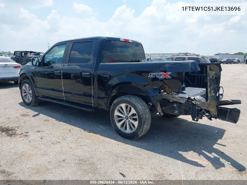 1FTEW1C51JKE13696 2018 Ford F-150 Xl