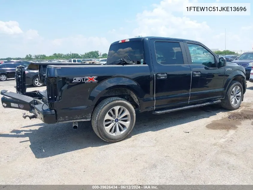 1FTEW1C51JKE13696 2018 Ford F-150 Xl