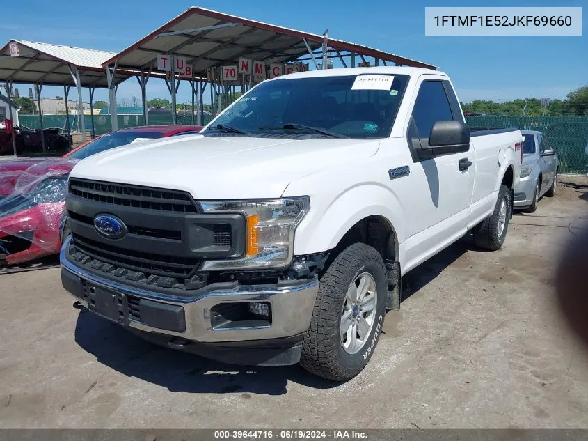 2018 Ford F-150 Xl VIN: 1FTMF1E52JKF69660 Lot: 39644716