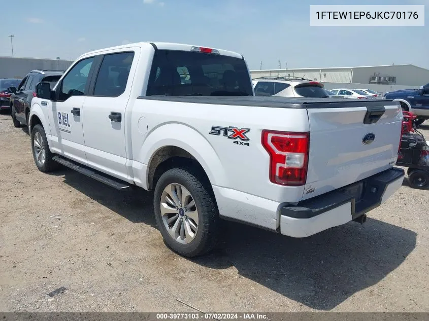 2018 Ford F-150 Xl VIN: 1FTEW1EP6JKC70176 Lot: 40746511