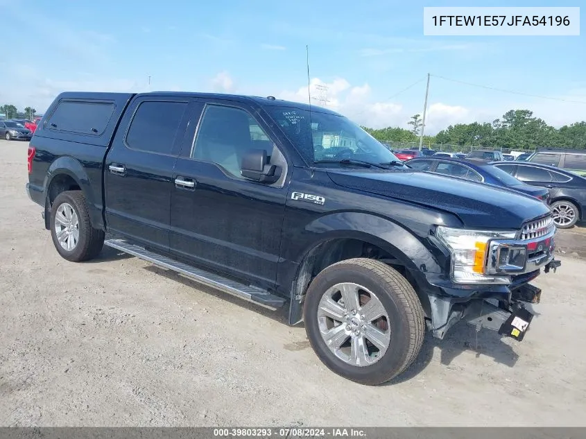 1FTEW1E57JFA54196 2018 Ford F-150 Xlt