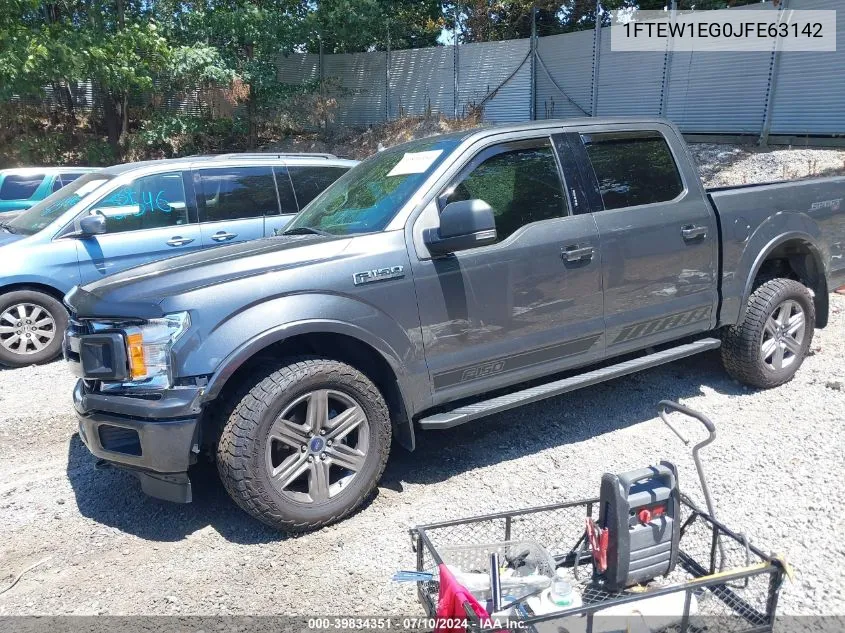 1FTEW1EG0JFE63142 2018 Ford F-150 Xlt