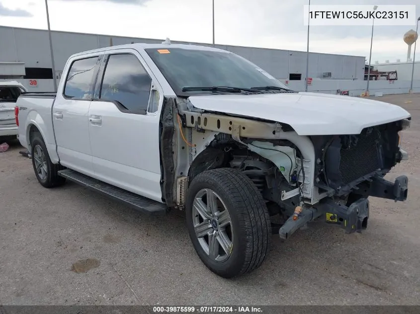 1FTEW1C56JKC23151 2018 Ford F-150 Lariat