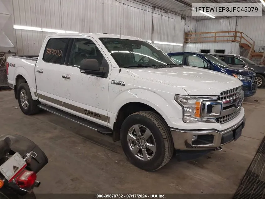 1FTEW1EP3JFC45079 2018 Ford F-150 Xlt