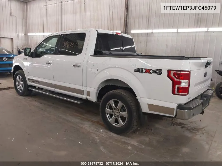 1FTEW1EP3JFC45079 2018 Ford F-150 Xlt