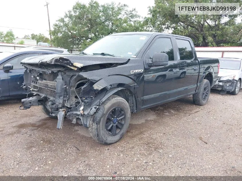 2018 Ford F-150 Xl VIN: 1FTEW1EB8JKD99198 Lot: 39878904