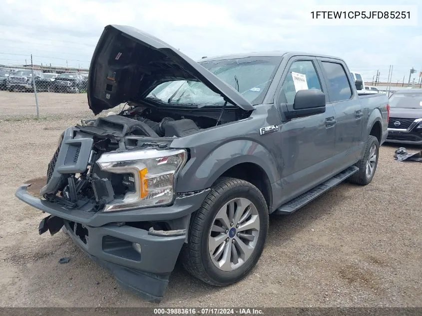 1FTEW1CP5JFD85251 2018 Ford F-150 Xl