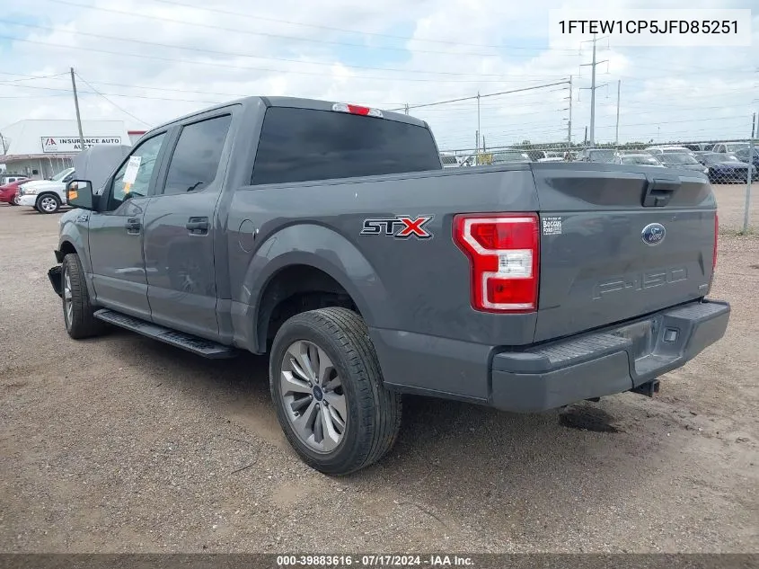 1FTEW1CP5JFD85251 2018 Ford F-150 Xl