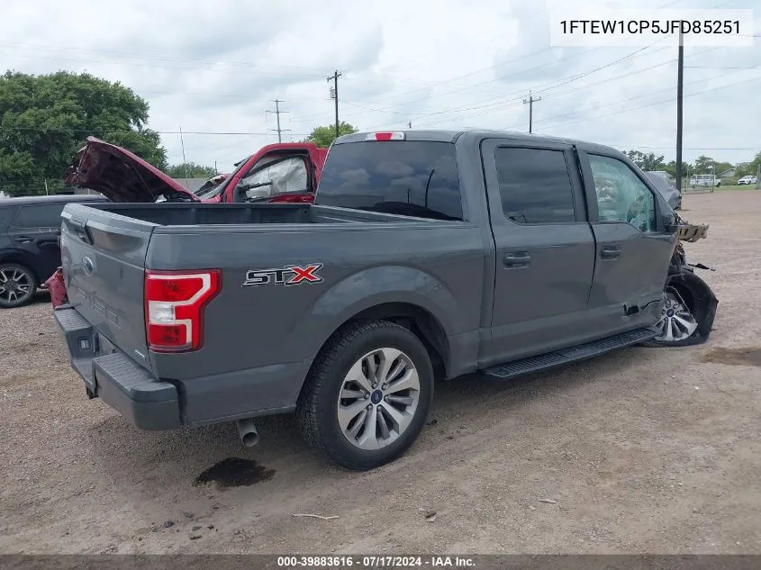 1FTEW1CP5JFD85251 2018 Ford F-150 Xl