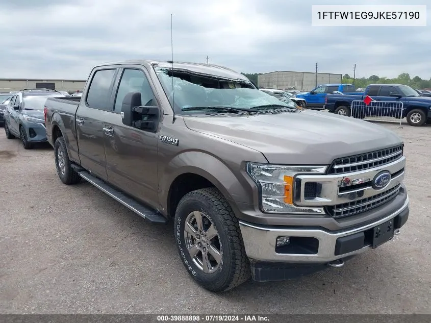 2018 Ford F-150 Xlt VIN: 1FTFW1EG9JKE57190 Lot: 39888898