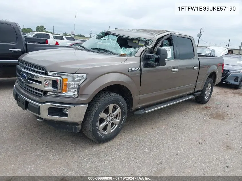 1FTFW1EG9JKE57190 2018 Ford F-150 Xlt