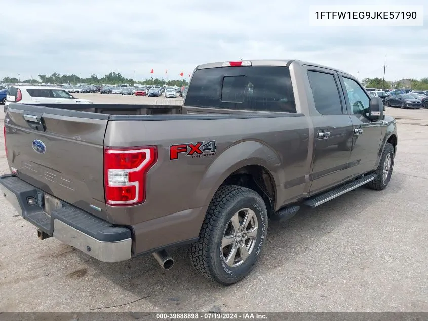 1FTFW1EG9JKE57190 2018 Ford F-150 Xlt