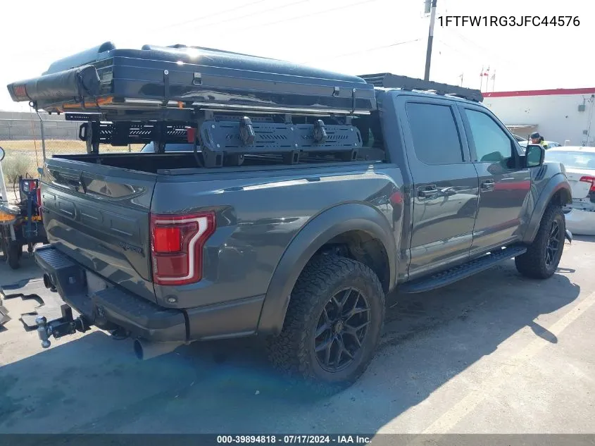 1FTFW1RG3JFC44576 2018 Ford F-150 Raptor