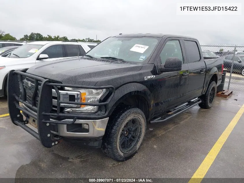 1FTEW1E53JFD15422 2018 Ford F-150 Xlt