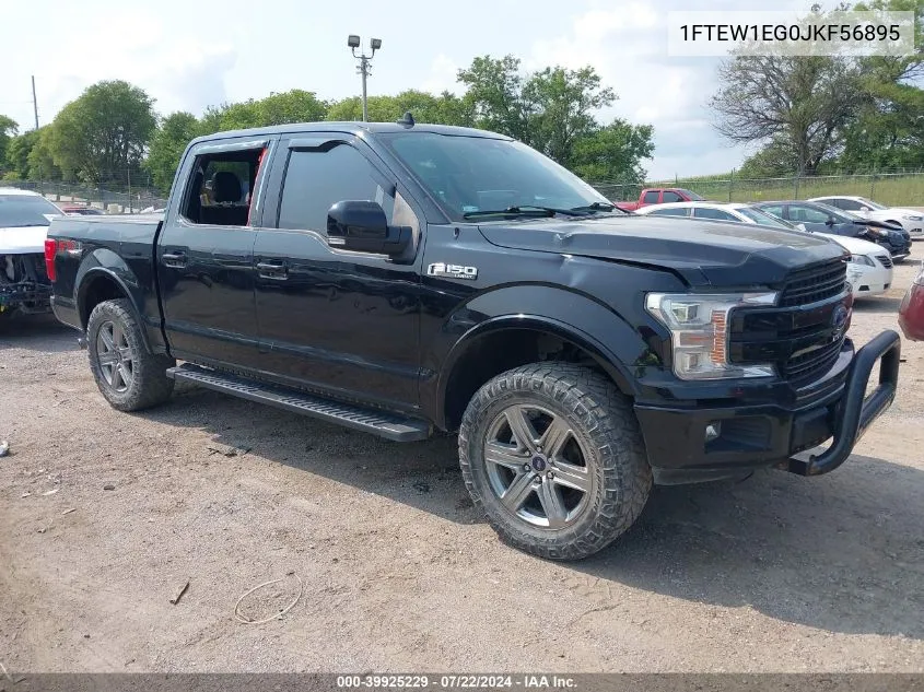 1FTEW1EG0JKF56895 2018 Ford F-150 Lariat