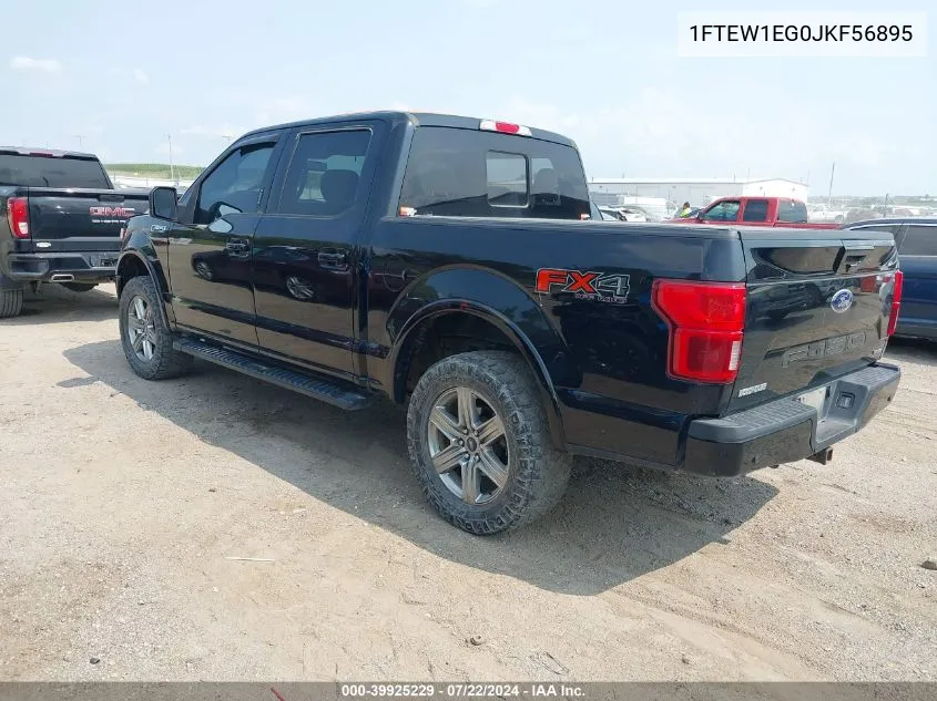 1FTEW1EG0JKF56895 2018 Ford F-150 Lariat