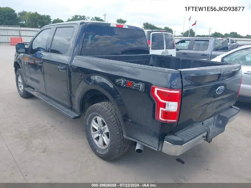 2018 Ford F-150 Xlt VIN: 1FTEW1E56JKD93877 Lot: 39926058