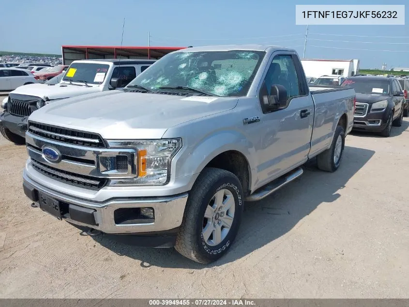 1FTNF1EG7JKF56232 2018 Ford F-150 Xlt