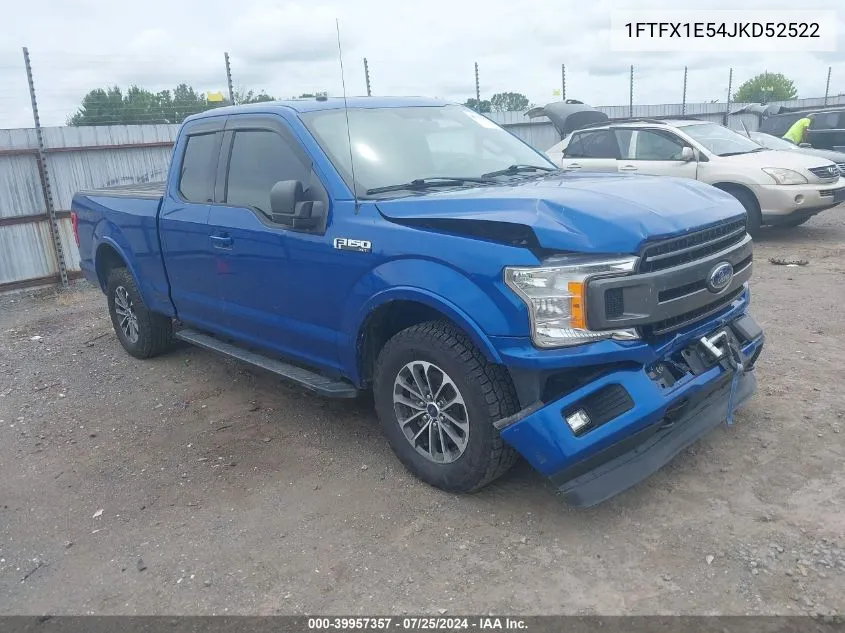 2018 Ford F-150 Xlt VIN: 1FTFX1E54JKD52522 Lot: 39957357