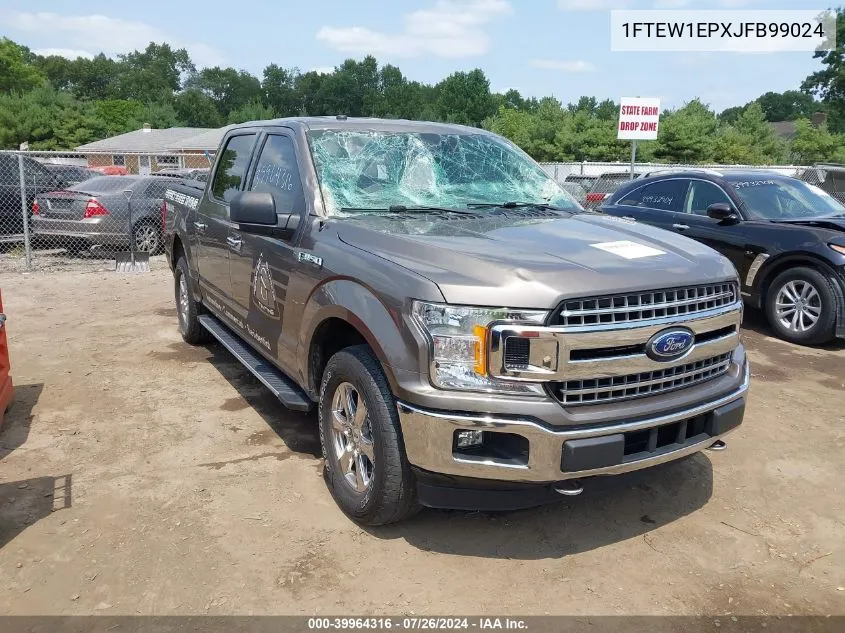 2018 Ford F-150 Xlt VIN: 1FTEW1EPXJFB99024 Lot: 39964316