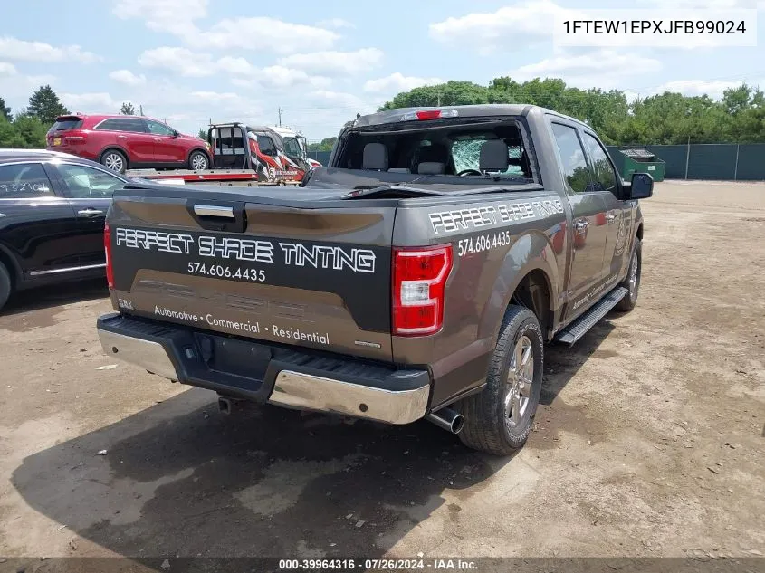 2018 Ford F-150 Xlt VIN: 1FTEW1EPXJFB99024 Lot: 39964316