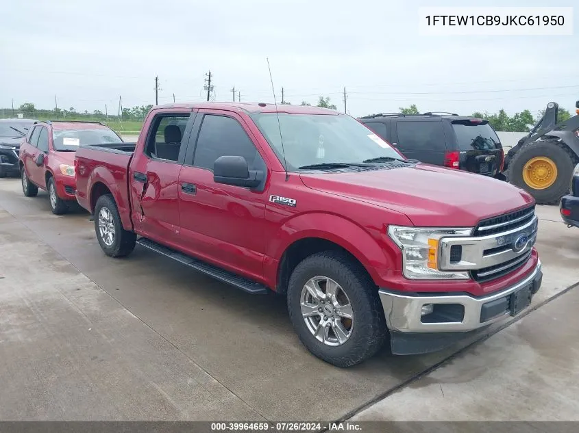 1FTEW1CB9JKC61950 2018 Ford F-150 Xlt