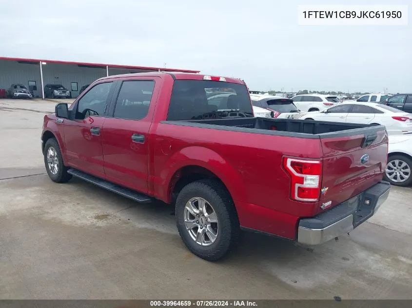 1FTEW1CB9JKC61950 2018 Ford F-150 Xlt