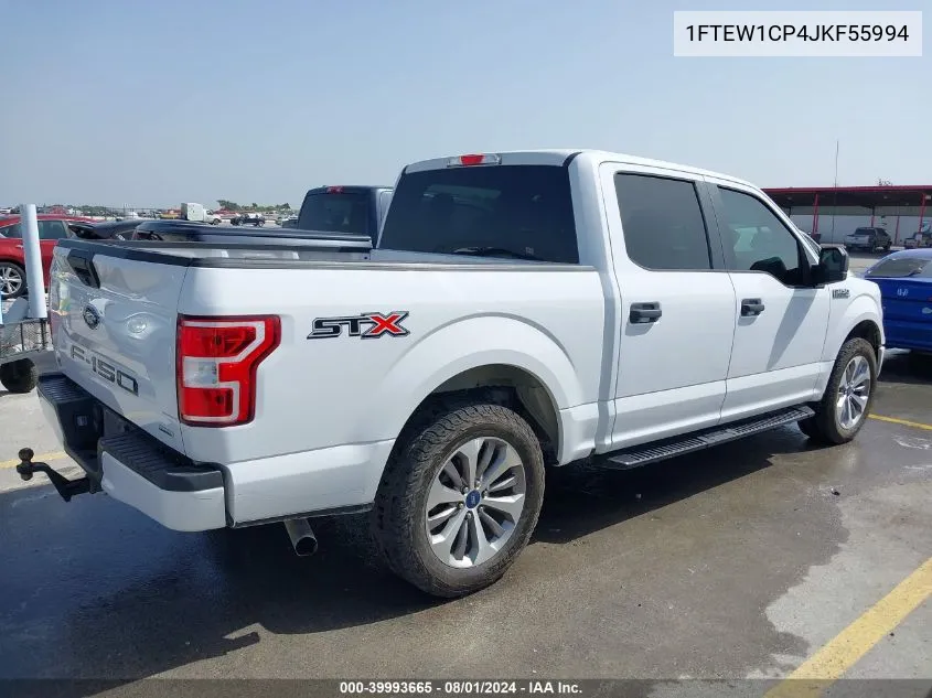 1FTEW1CP4JKF55994 2018 Ford F-150 Xl