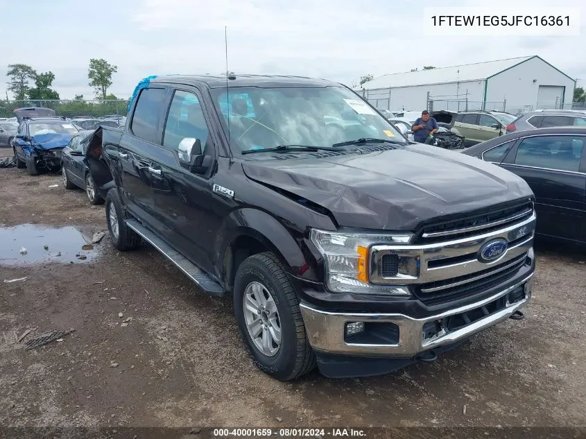 1FTEW1EG5JFC16361 2018 Ford F-150 Xlt