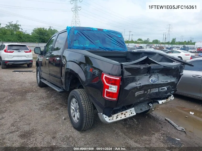 1FTEW1EG5JFC16361 2018 Ford F-150 Xlt