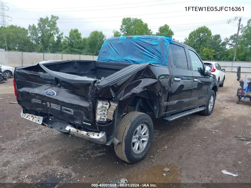 1FTEW1EG5JFC16361 2018 Ford F-150 Xlt