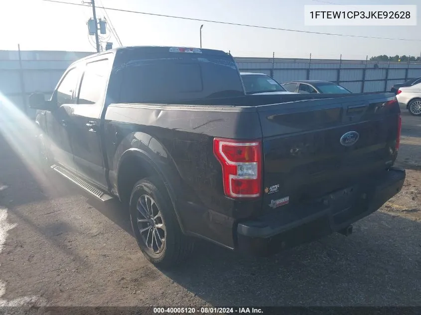 1FTEW1CP3JKE92628 2018 Ford F-150 Xlt