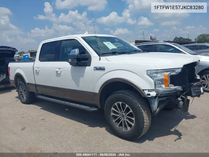 1FTFW1E57JKC83280 2018 Ford F-150 Xlt