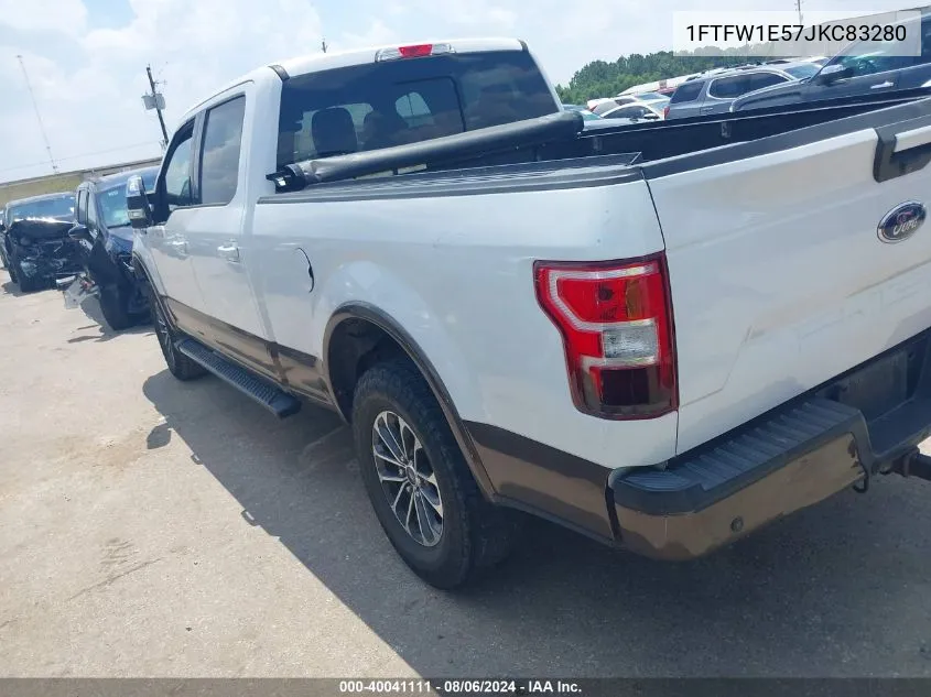 1FTFW1E57JKC83280 2018 Ford F-150 Xlt