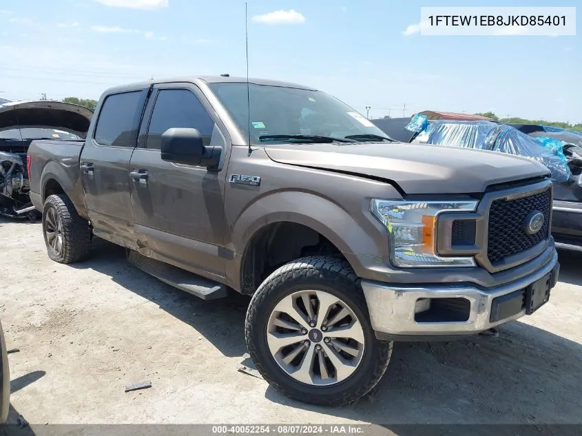 2018 Ford F-150 Xlt VIN: 1FTEW1EB8JKD85401 Lot: 40052254