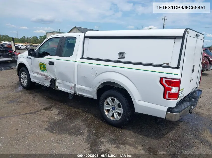 1FTEX1CP9JFC65451 2018 Ford F-150 Xl