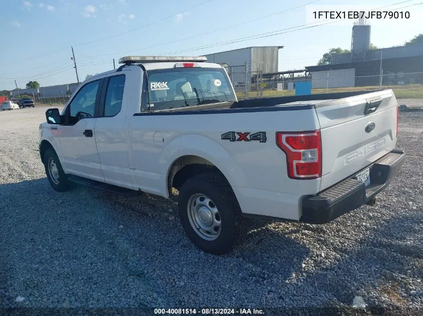 1FTEX1EB7JFB79010 2018 Ford F-150 Xl