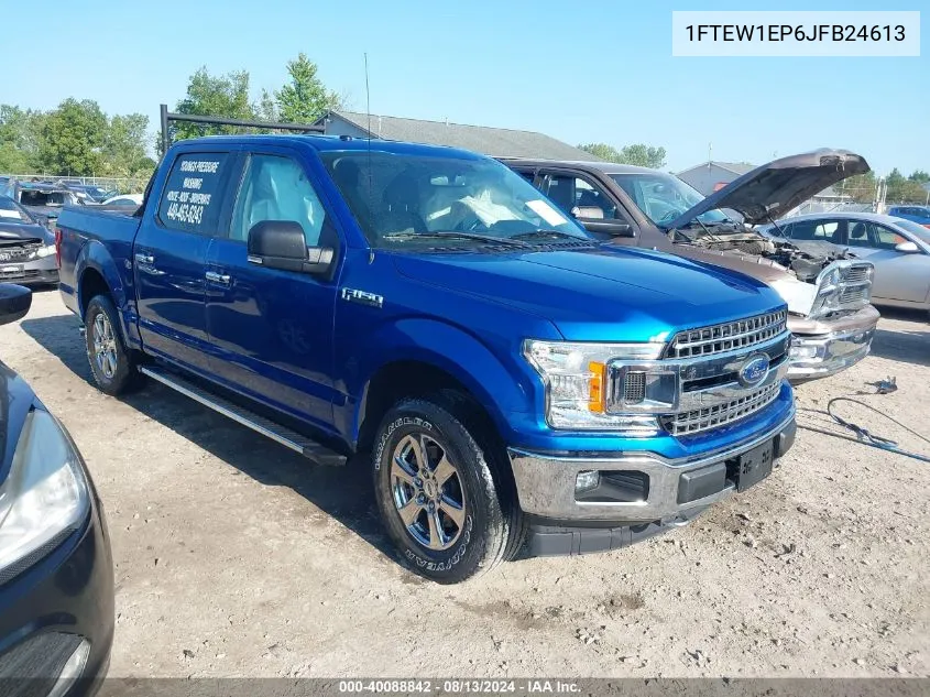 1FTEW1EP6JFB24613 2018 Ford F150 Supercrew