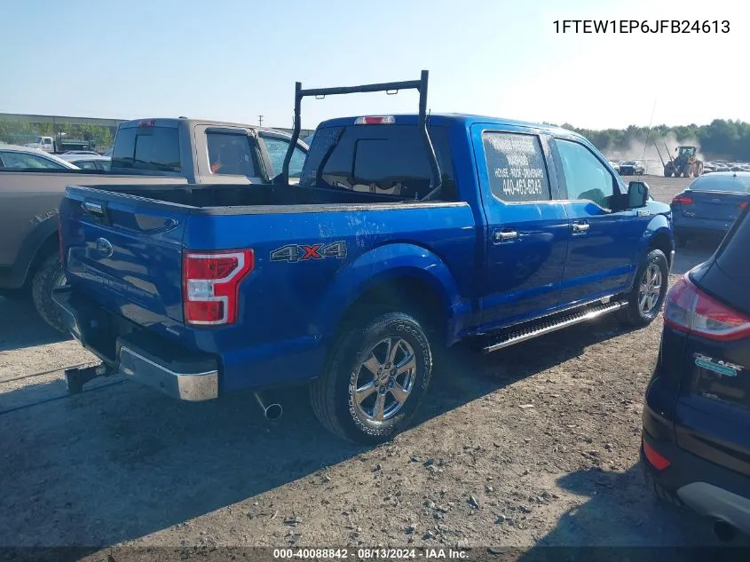 1FTEW1EP6JFB24613 2018 Ford F150 Supercrew