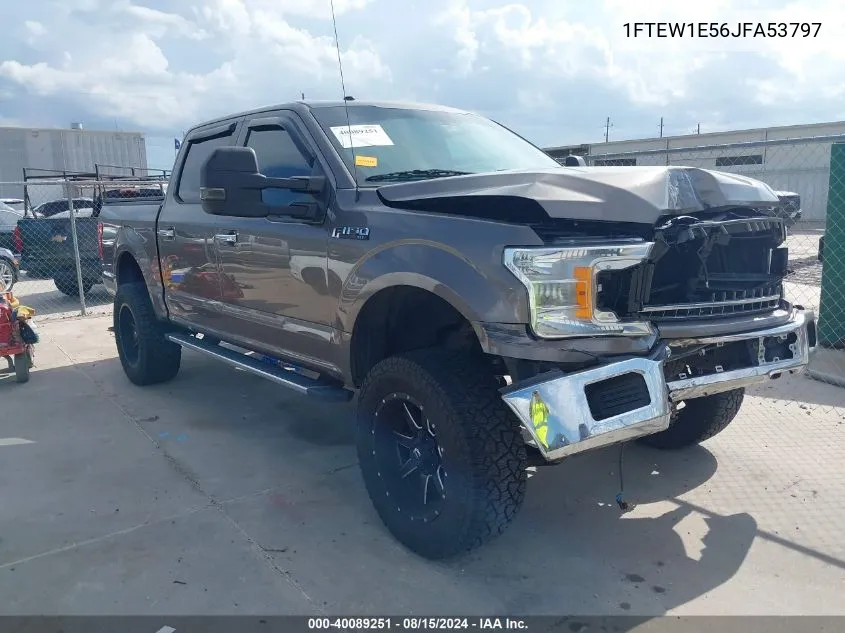 1FTEW1E56JFA53797 2018 Ford F-150 Xlt