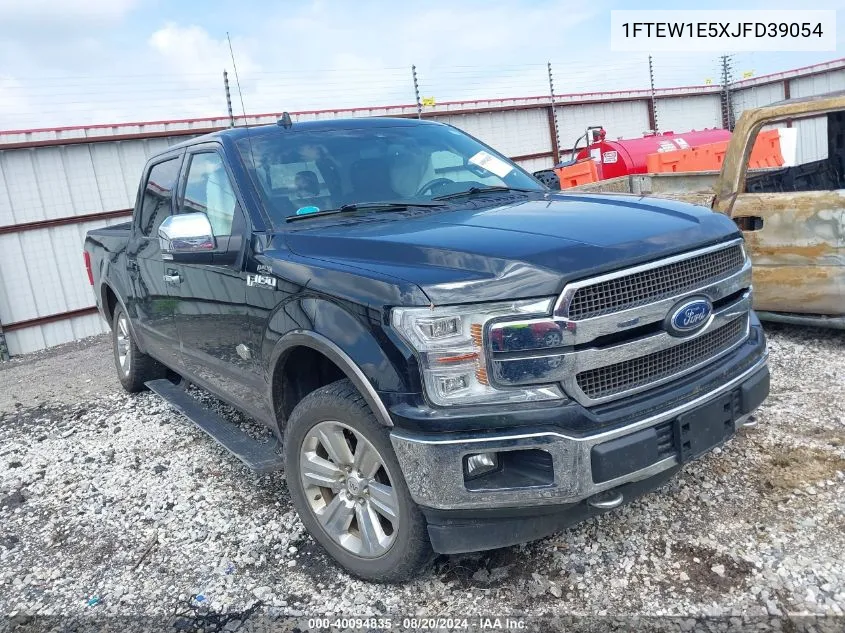 1FTEW1E5XJFD39054 2018 Ford F150 Supercrew