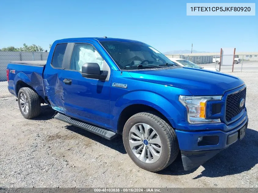 1FTEX1CP5JKF80920 2018 Ford F-150 Xl