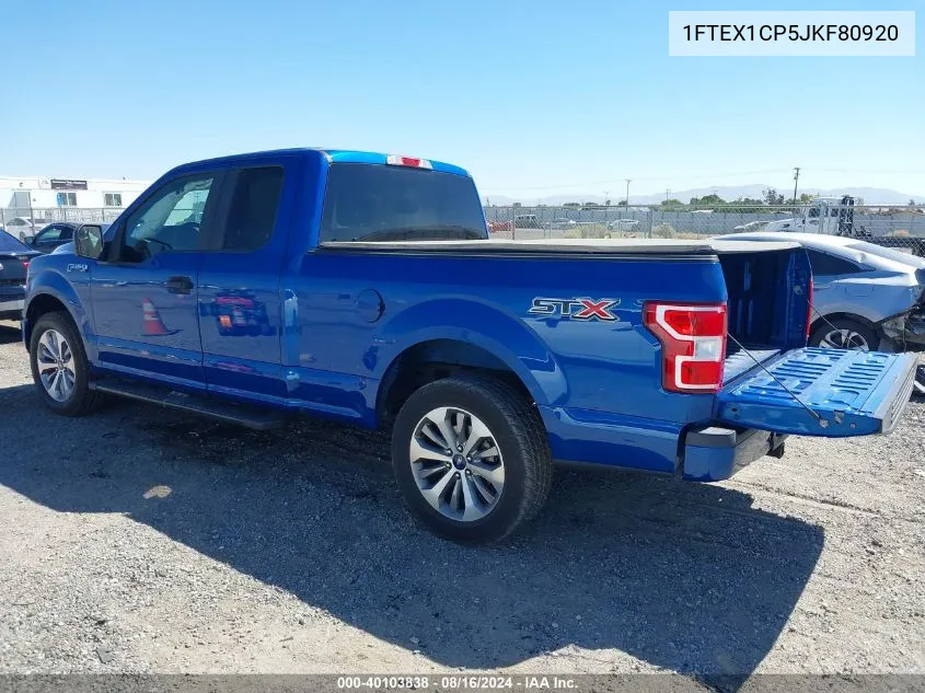 1FTEX1CP5JKF80920 2018 Ford F-150 Xl