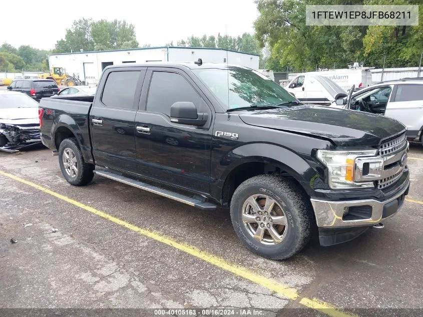 2018 Ford F-150 Xlt VIN: 1FTEW1EP8JFB68211 Lot: 40105163