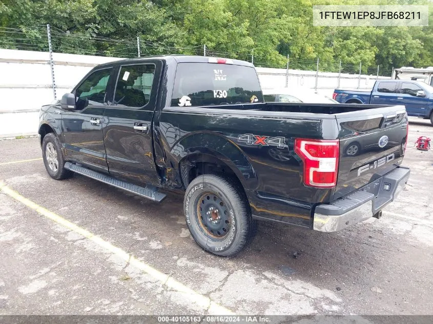 1FTEW1EP8JFB68211 2018 Ford F-150 Xlt