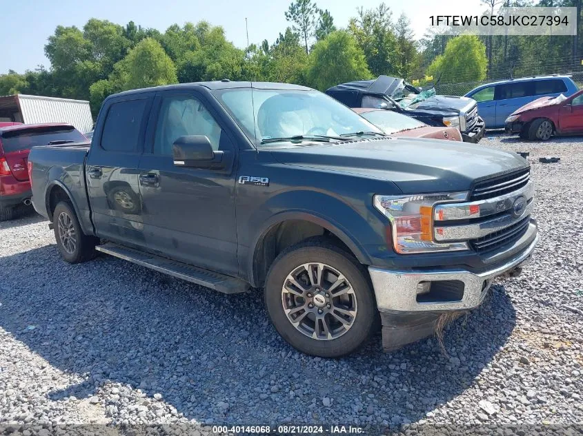 1FTEW1C58JKC27394 2018 Ford F150 Supercrew